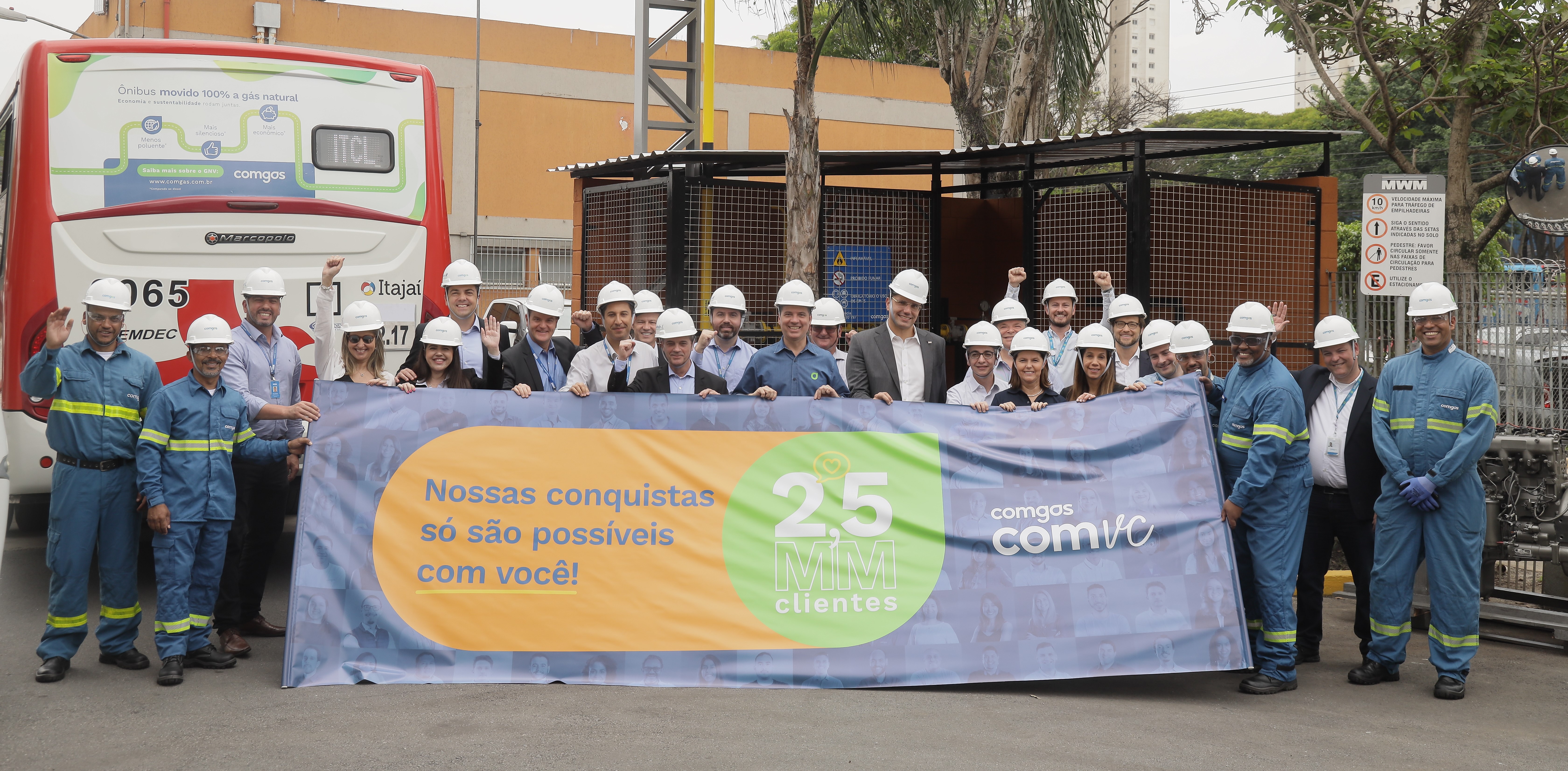 Comgás alcança 2,5 milhões de clientes com investimento em expansão e ...